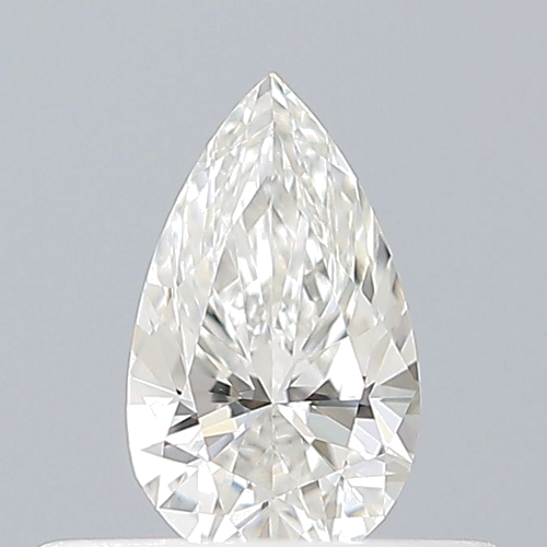 0.25 carat F-VVS1 Natūralus Pear Deimantas (1)