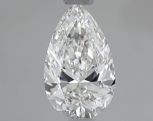 0.58 carat G-SI1 Natūralus Pear Deimantas (1)