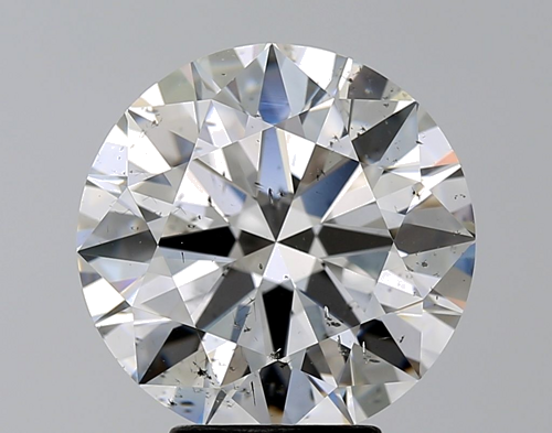 5.12 carat G-SI2 Excellent cut Natūralus Round Deimantas (1)