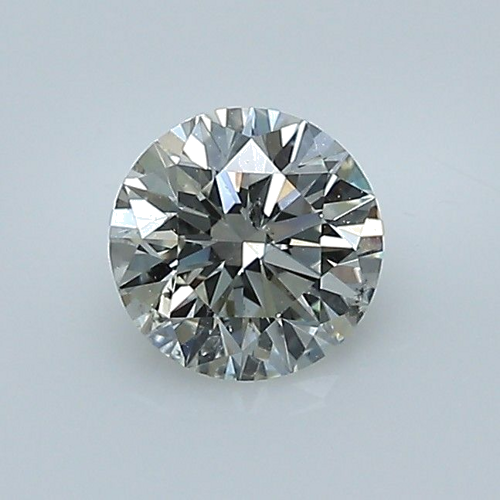 0.52 carat I-SI2 Excellent cut Natūralus Round Deimantas (1)