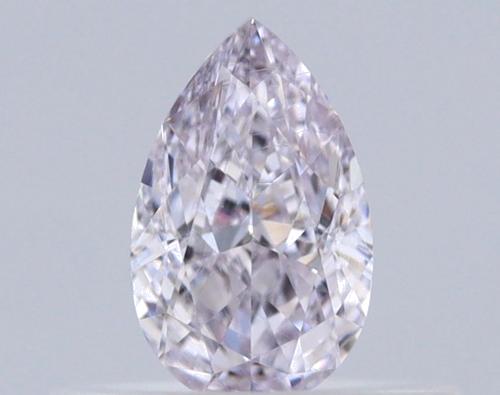 0.32 carat Very Light Pink-VS1 Natūralus Pear Deimantas (1)