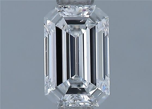 0.45 carat E-VS2 Natūralus Emerald Deimantas (1)