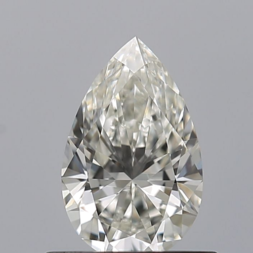 0.52 carat I-VVS1 Natūralus Pear Deimantas (1)