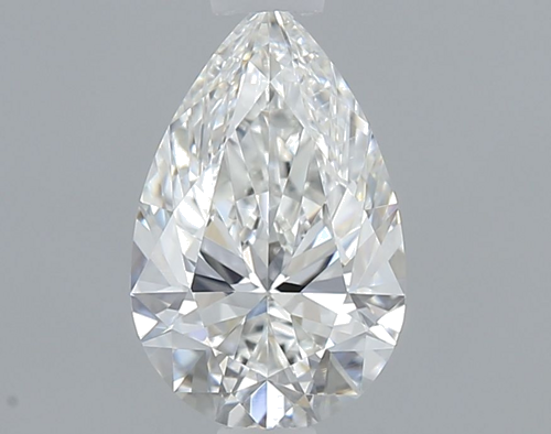 0.54 carat F-SI1 Natūralus Pear Deimantas (1)