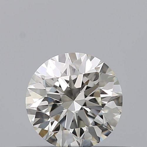 0.42 carat J-VVS2 Excellent cut Natūralus Round Deimantas (1)
