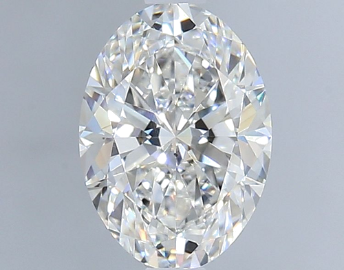 1.0 carat F-VS2 Natūralus Oval Deimantas (1)