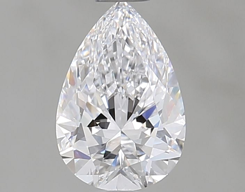 0.66 carat D-VS1 Natūralus Pear Deimantas (1)