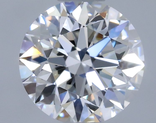 0.53 carat F-VVS2 Excellent cut Natūralus Round Deimantas (1)