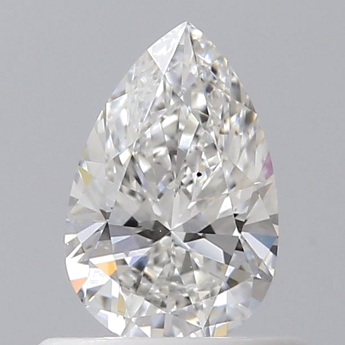 0.5 carat G-SI1 Natūralus Pear Deimantas (1)