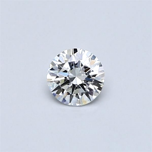 0.25 carat D-VVS2 Very Good cut Natūralus Round Deimantas (1)