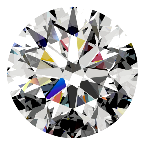 0.3 carat E-VS1 Very Good cut Natūralus Round Deimantas (1)