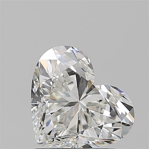 1.52 carat H-VVS1 Natūralus Heart Deimantas (1)