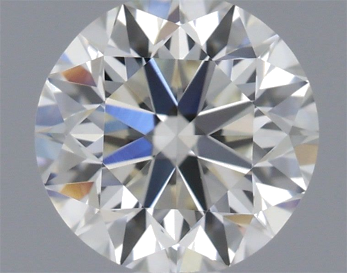 0.5 carat J-VVS2 Very Good cut Natūralus Round Deimantas (1)