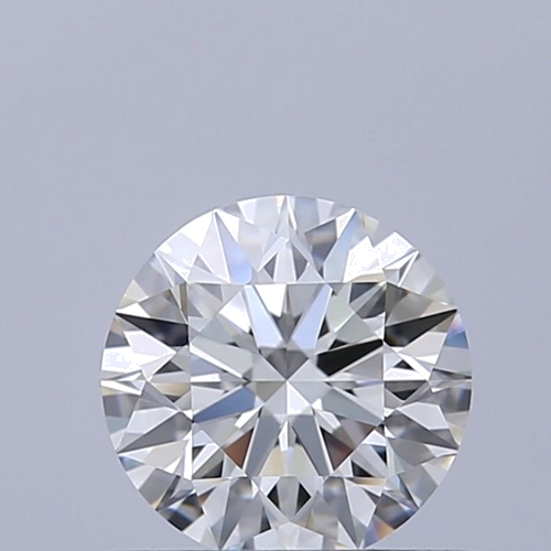 0.51 carat F-VVS1 Excellent cut Natūralus Round Deimantas (1)