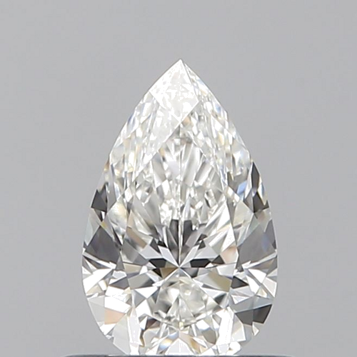 0.5 carat G-VVS1 Natūralus Pear Deimantas (1)