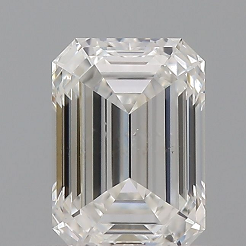 0.56 carat F-SI1 Natūralus Emerald Deimantas (1)