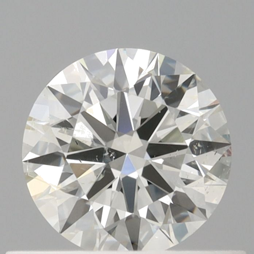 0.52 carat H-VVS1 Excellent cut Natūralus Round Deimantas (1)