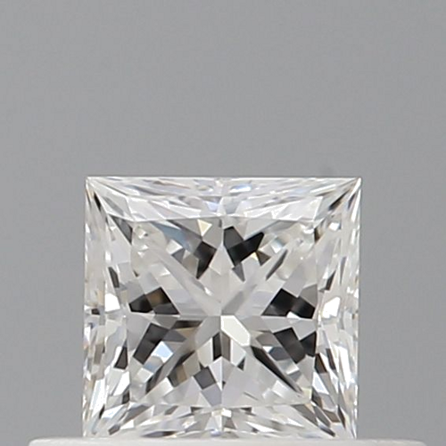 0.4 carat E-VVS1 Natūralus Princess Deimantas (1)