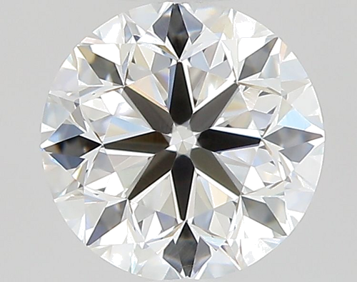 0.7 carat F-VVS1 Very Good cut Natūralus Round Deimantas (1)