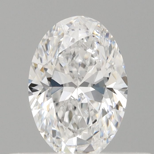 0.4 carat D-VVS2 Natūralus Oval Deimantas (1)
