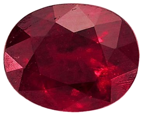 0.55 carat RED Oval Rubinas (1)