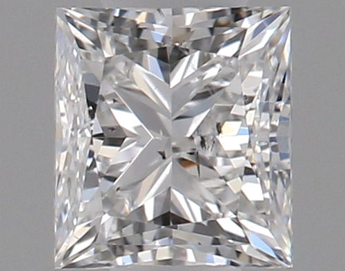 0.3 carat E-SI2 Natūralus Princess Deimantas (1)