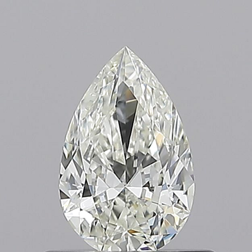 0.5 carat I-VS1 Natūralus Pear Deimantas (1)