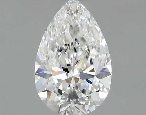 0.65 carat F-VVS1 Natūralus Pear Deimantas (1)