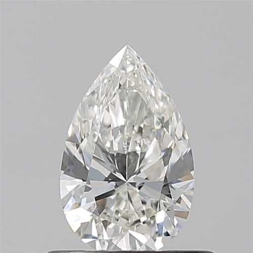 0.57 carat H-VVS2 Natūralus Pear Deimantas (1)