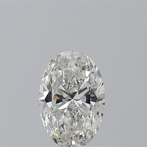 1.2 carat G-SI2 Natūralus Oval Deimantas (1)