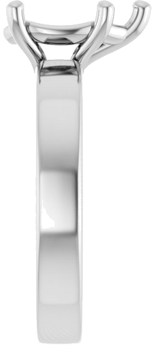 Sužadėtuvių Žiedas „Solitaire“ 14k white gold Pear 10mm x 7mm (4)