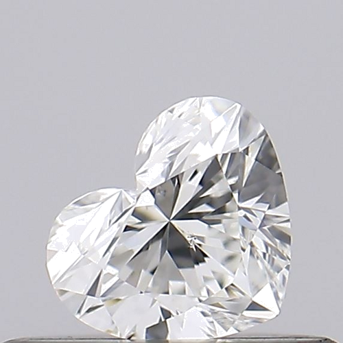 0.25 carat H-SI1 Natūralus Heart Deimantas (1)