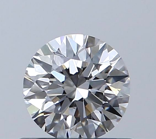 0.5 carat F-SI1 Excellent cut Natūralus Round Deimantas (1)