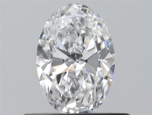 0.42 carat D-VS1 Natūralus Oval Deimantas (1)