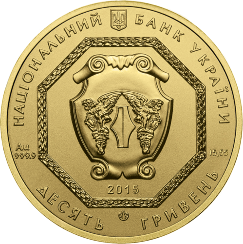 1/2 oz Archangel Michael Ukraine Gold Coin (Mix year) (2)