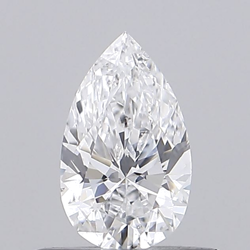 0.38 carat D-SI2 Natūralus Pear Deimantas (1)