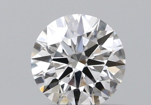 0.27 carat F-VVS1 Excellent cut Natūralus Round Deimantas (1)