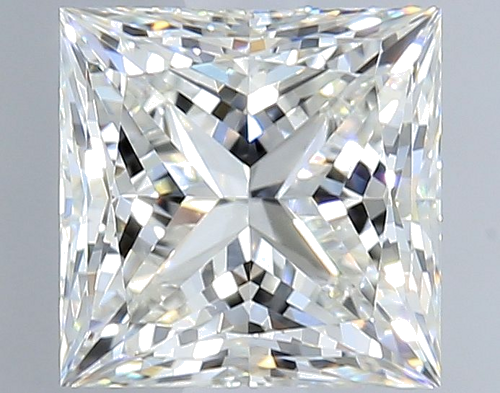 1.01 carat H-VS1 Natūralus Princess Deimantas (1)