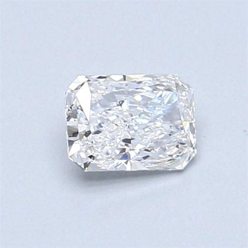0.53 carat D-IF Natūralus Radiant Deimantas (1)