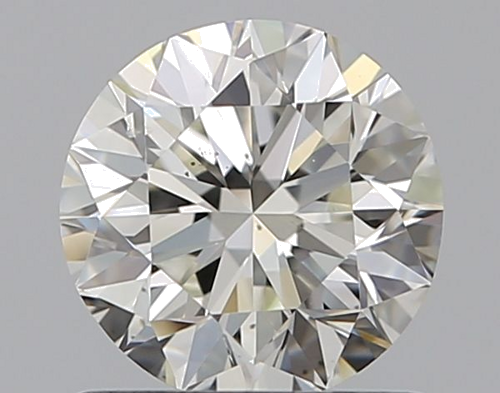 0.9 carat I-SI1 Very Good cut Natūralus Round Deimantas (1)