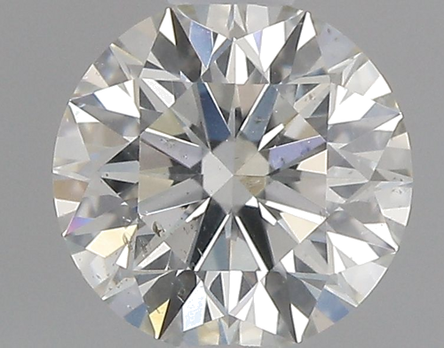 0.52 carat I-SI2 Excellent cut Natūralus Round Deimantas (1)