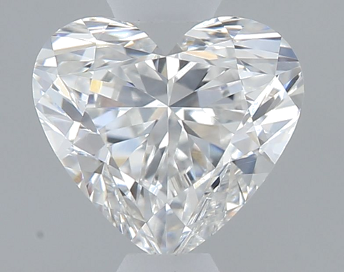0.51 carat F-VS1 Natūralus Heart Deimantas (1)