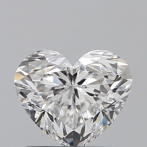 0.9 carat E-VVS1 Natūralus Heart Deimantas (1)