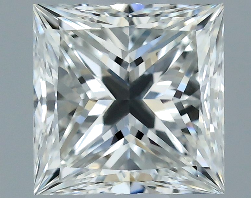0.5 carat G-VVS2 Natūralus Princess Deimantas (1)