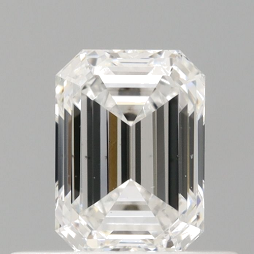 0.51 carat E-SI1 Natūralus Emerald Deimantas (1)