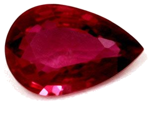 0.41 carat RED Pear Rubinas (1)