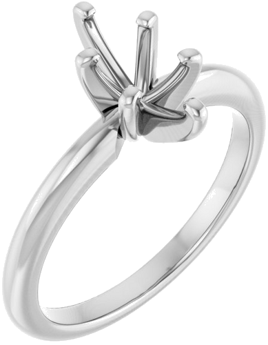 Sužadėtuvių Žiedas „Solitaire“ 585 Baltojo Aukso Marquise 9mm x 4.5mm (1)