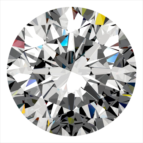 0.3 carat G-VVS1 Very Good cut Natūralus Round Deimantas (1)