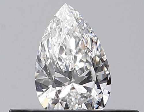 0.25 carat E-VS1 Natūralus Pear Deimantas (1)