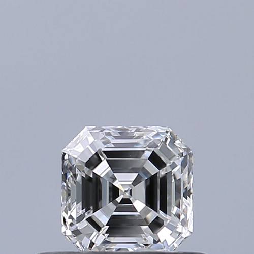 0.37 carat D-VVS1 Natūralus Asscher Deimantas (1)